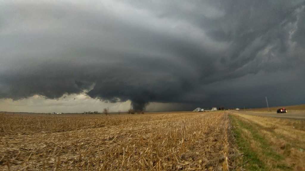 Tornado in Washburn Illinois