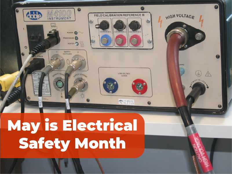 May is electrical safety month